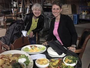 CJ & Me, dining in the cellar
