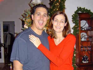 Anthony and Rachel, Christmas 2003
